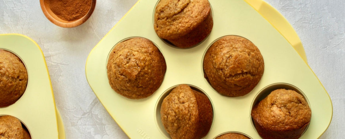 Orange Spiced Eggnog Muffins in Limoncello Muffin Tins