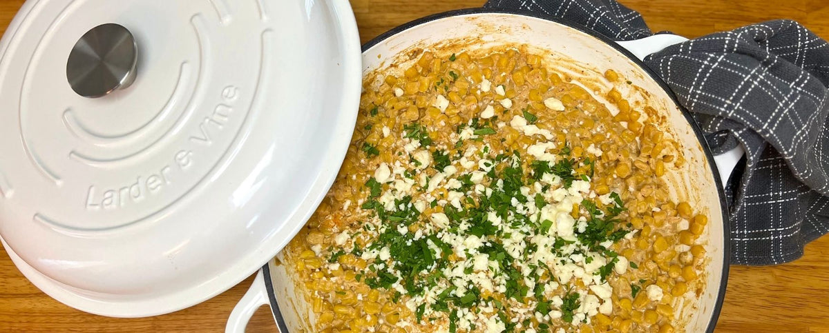 Mexican Street Corn Dip Recipe - Braiser Baked
    
    
    
      &ndash; Larder and Vine