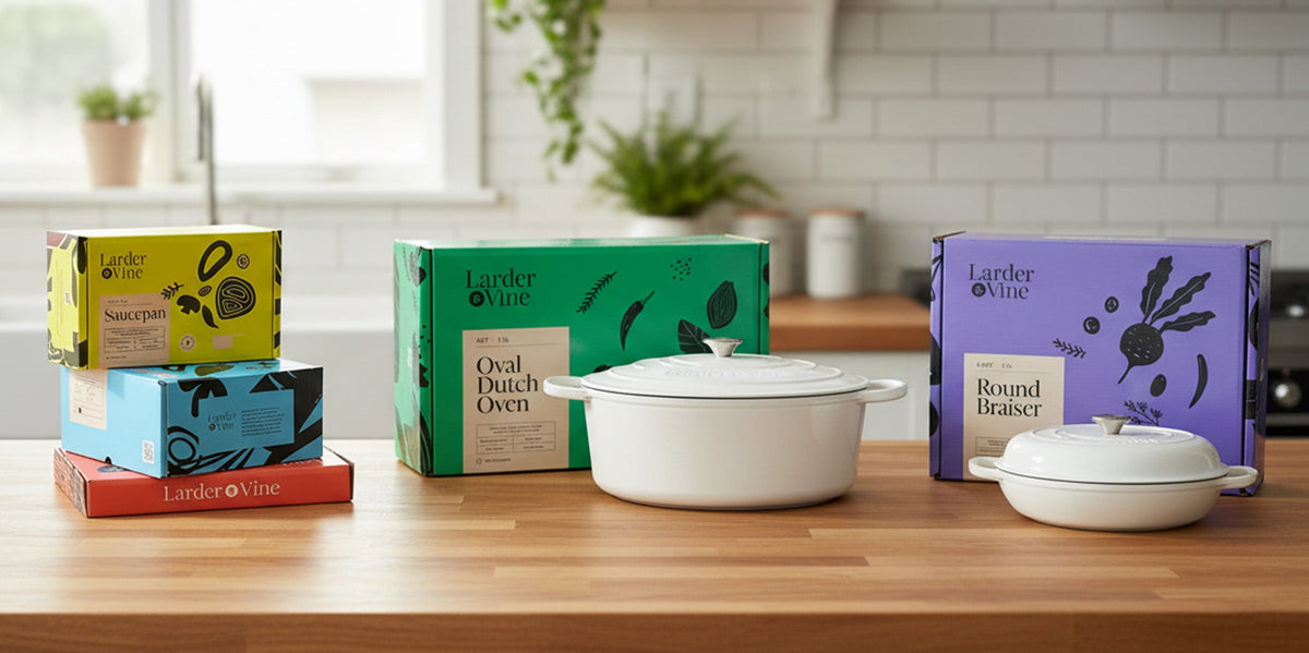 Larder & Vine Set 4 Bicchieri Alti In Cristallo Senza Piombo – Fatti A Mano In Polonia, Texturizzati, Ideali Per Whisky E Cocktail - 5