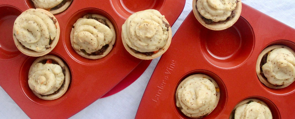 Mini Shepherd’s Pies in Cabernet Muffin Tin