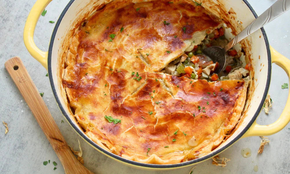 Dutch Oven Turkey Pot Pie