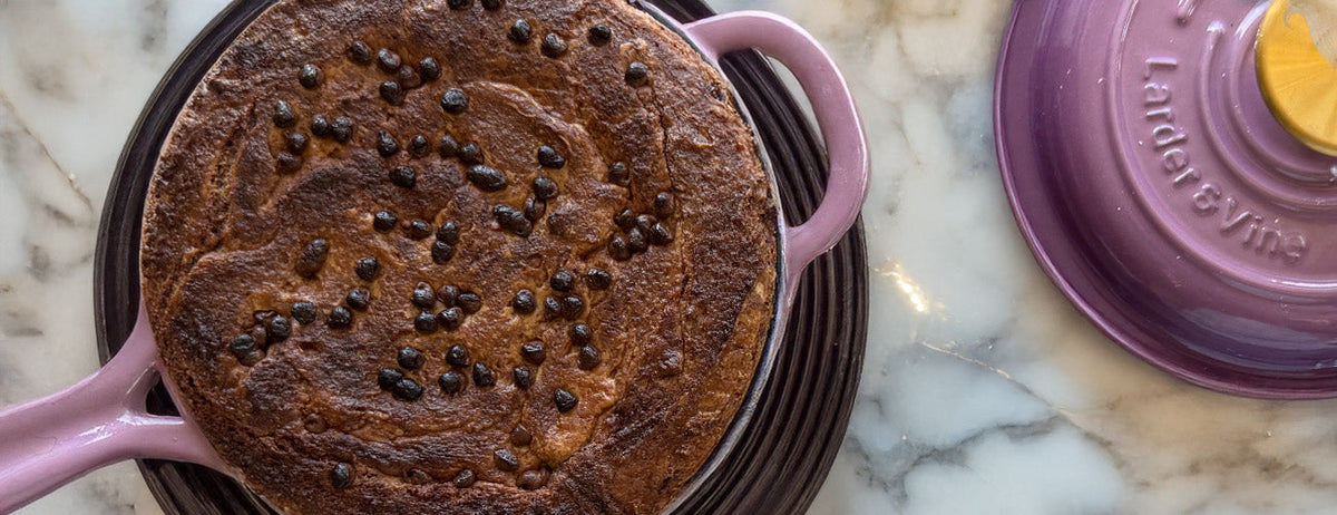 Chef Joe Sasto's Brown Butter Chocolate Chip Skillet Cookie