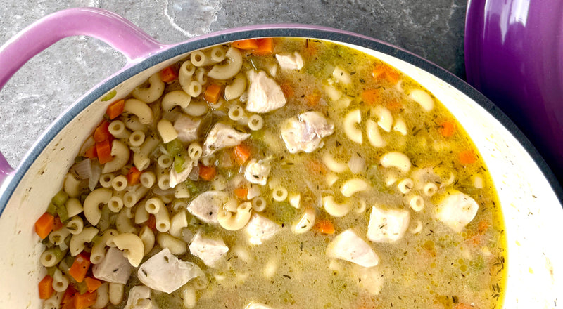 Chef Joe Sasto’s Chicken Noodle Soup