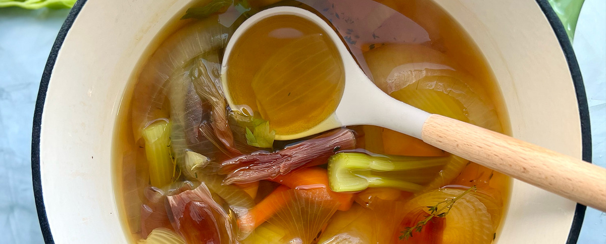 Homemade Vegetable Stock