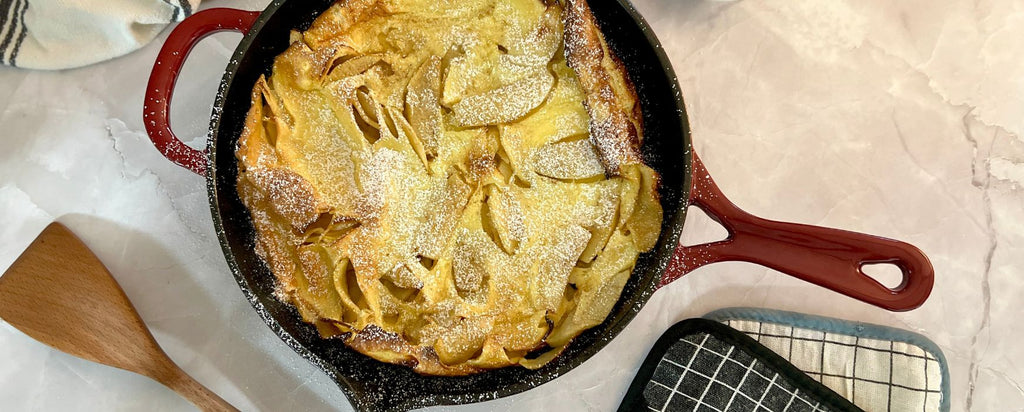 Cinnamon Apple Dutch Baby Breakfast