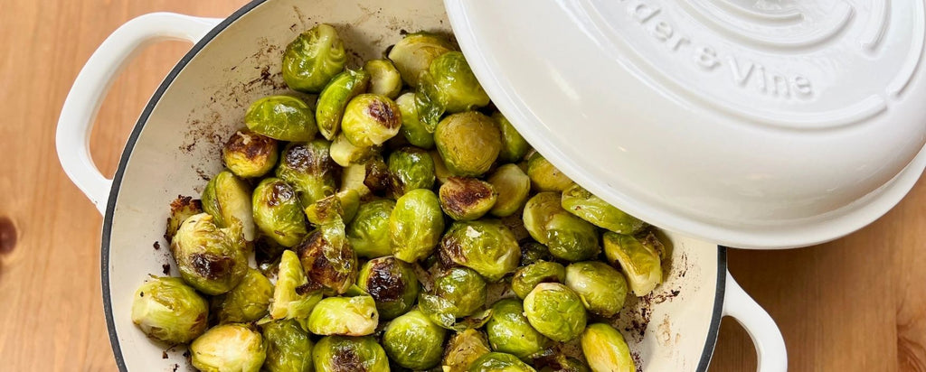 Garlic Butter Brussels Sprouts
