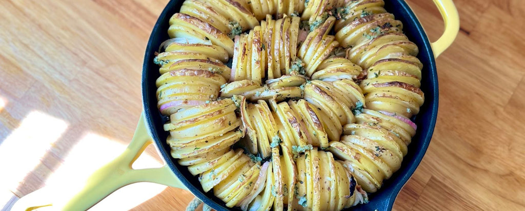 Hasselback Potatoes