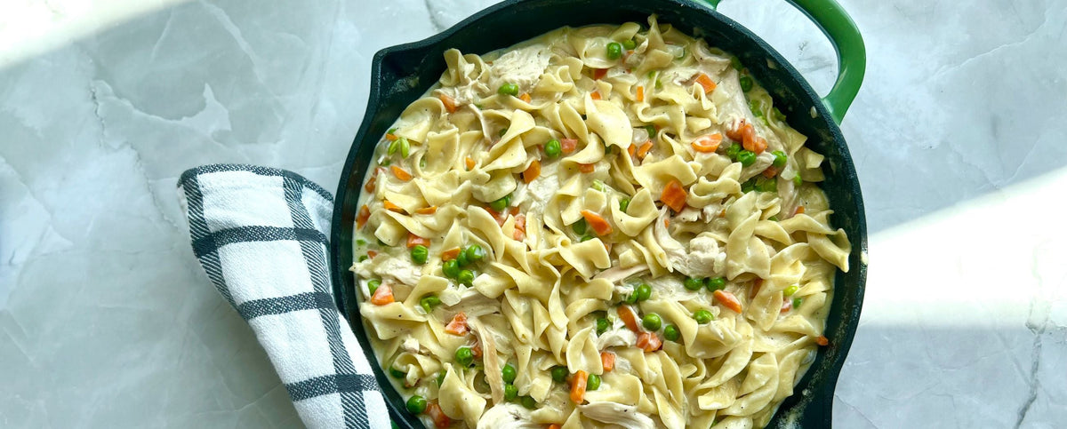 Chicken Pot Pie Noodles