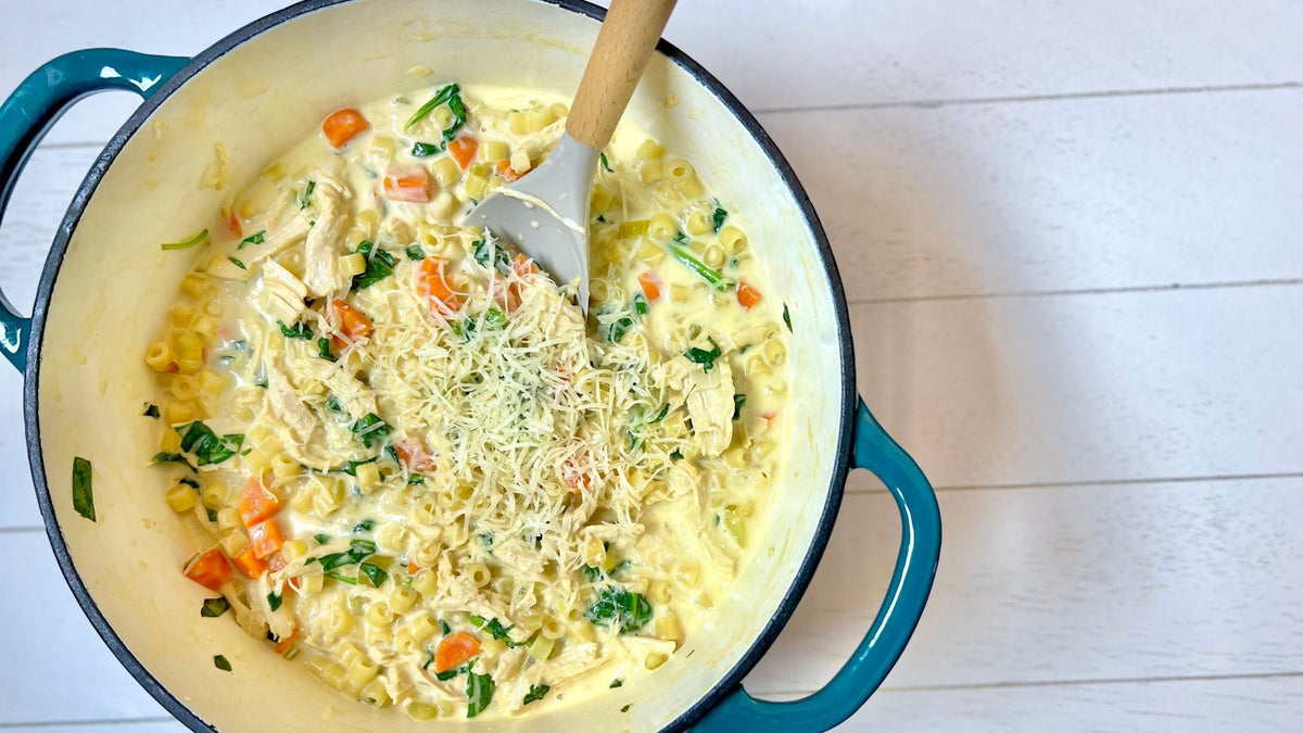 Creamy Chicken & Ditalini Soup
