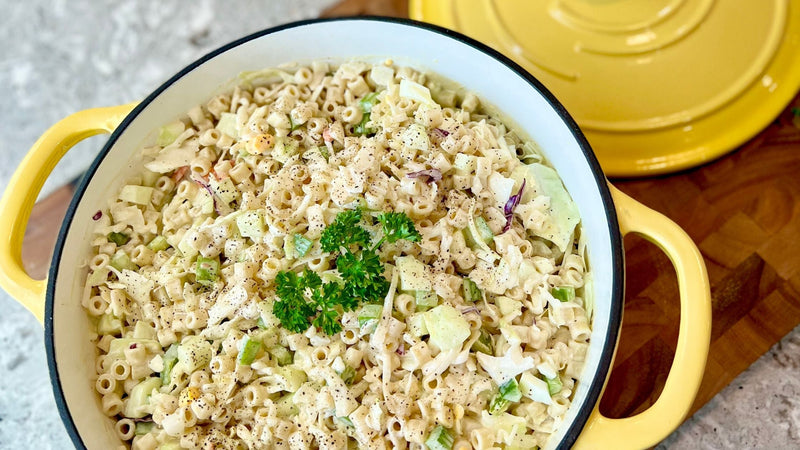 Coleslaw Pasta Salad
