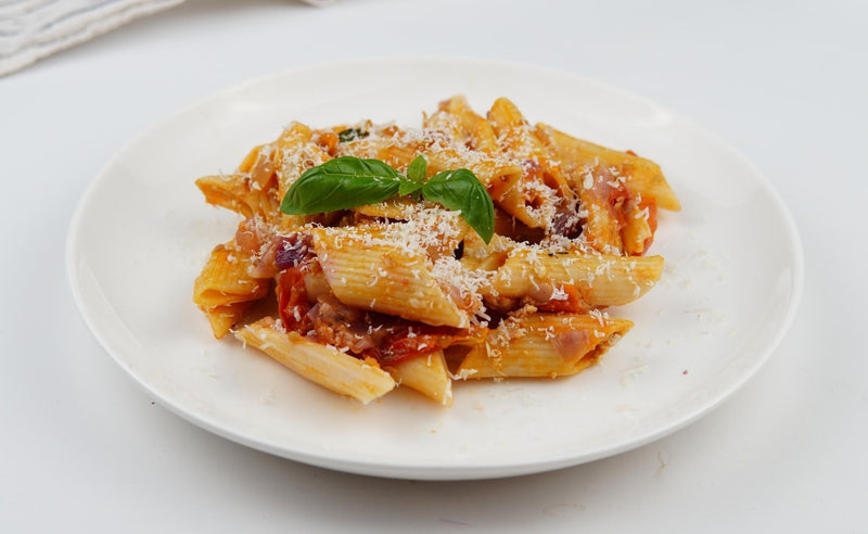 Tomato & Onion Penne Pasta