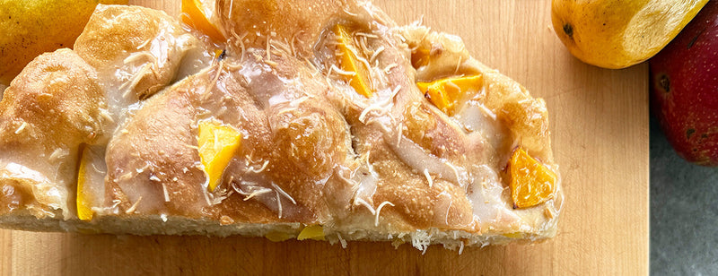 Mango Focaccia Bread Recipe 