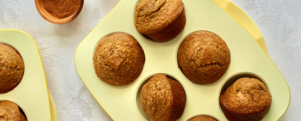 Orange Spiced Eggnog Muffins in Limoncello Muffin Tins