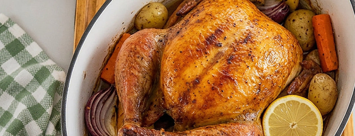 Lemon Rosemary Roasted Chicken