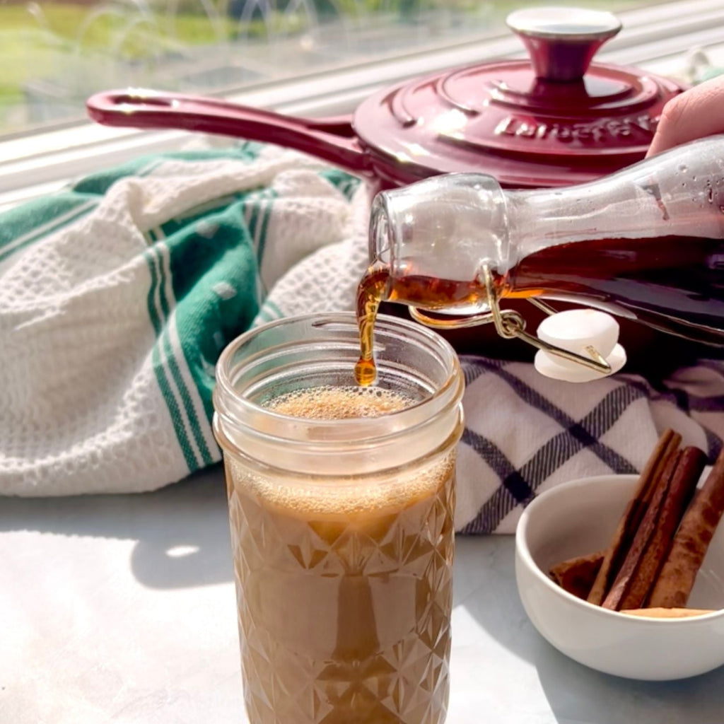 homemade coffee syrup