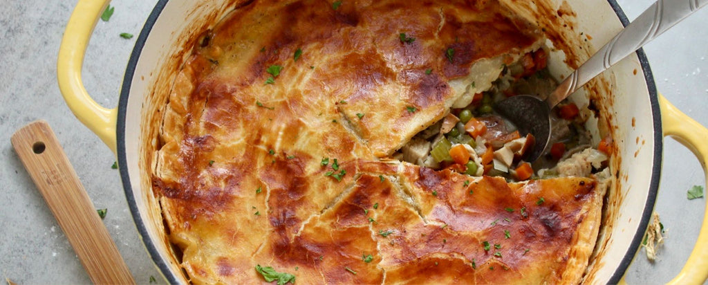 Dutch Oven Turkey Pot Pie
