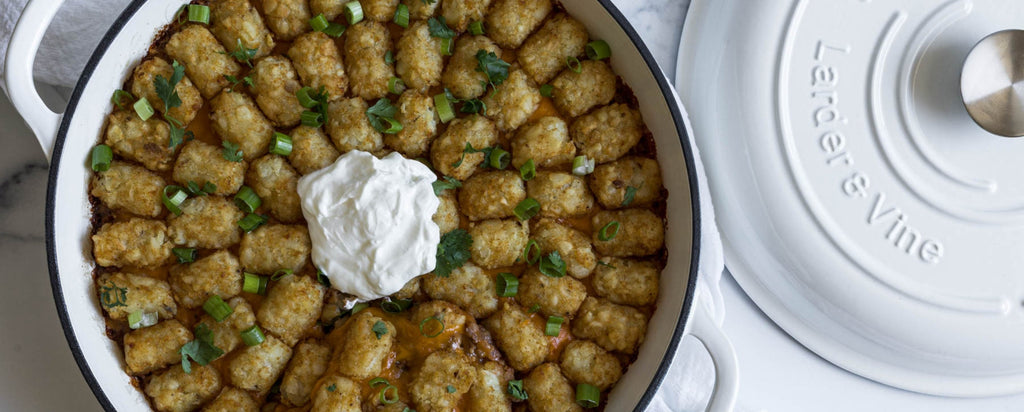 Vegetarian Tater Tot Casserole Recipe