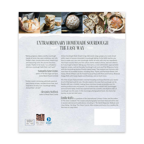 Artisan Sourdough Made Simple: A Beginner's Guide to Delicious Handcrafted Bread with Minimal Kneading (Paperback)