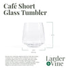 Café Short Glass Tumblers