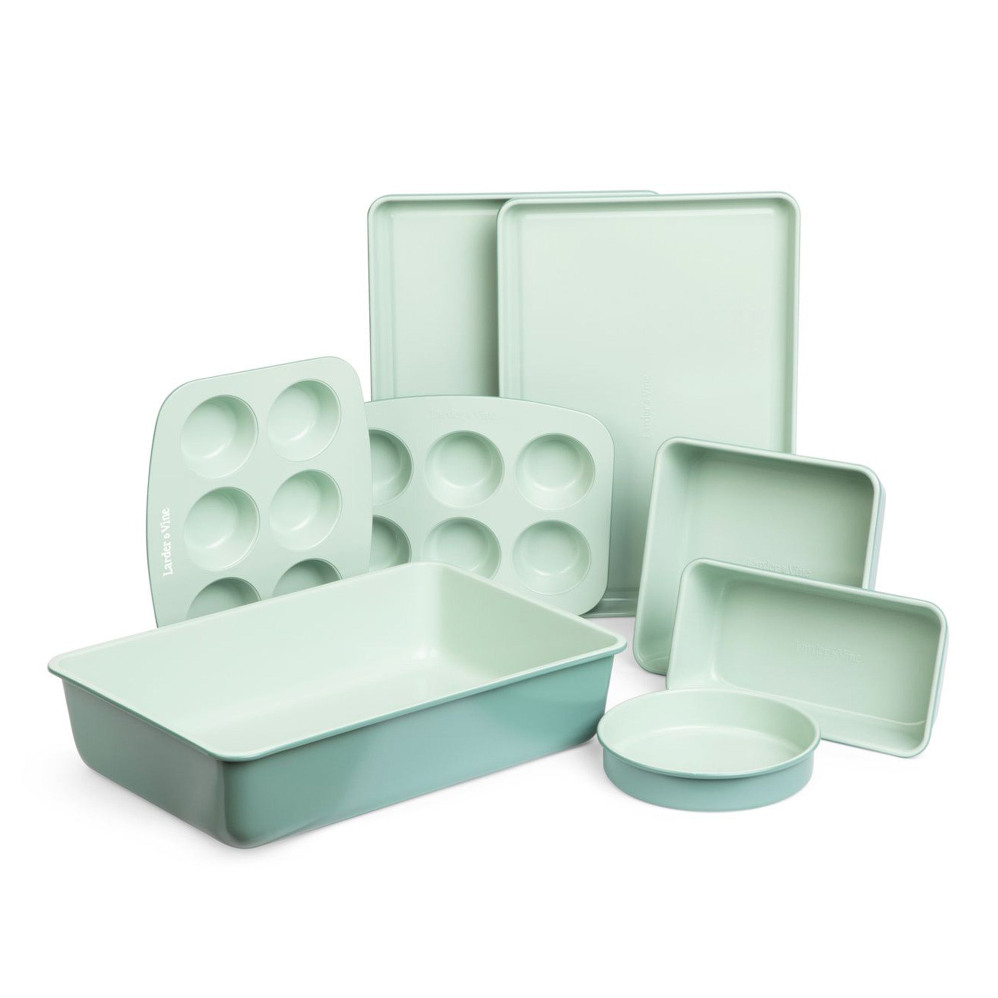 Stackable Ceramic Bakeware (8-Piece Set) – Larder and Vine