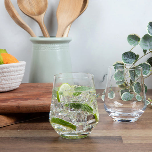 Classic Short Glass Tumbler (4-Piece Set)