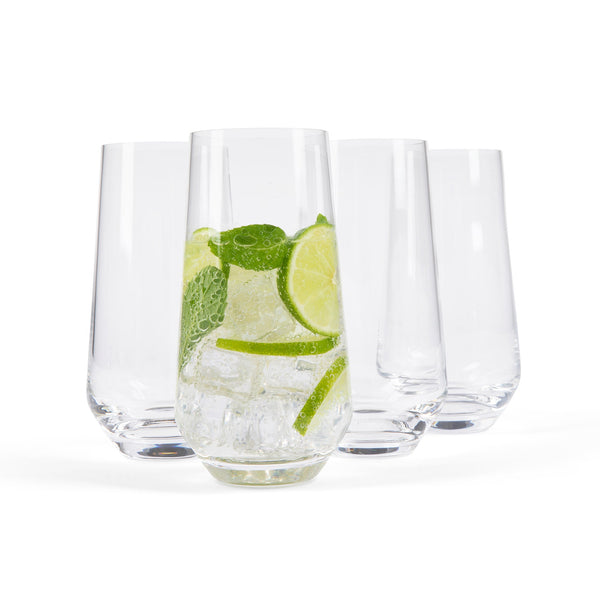 Classic Tall Glass Tumblers
