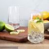 Café Tall Glass Tumblers