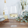Tall Pour Crystalline Wine Glasses
