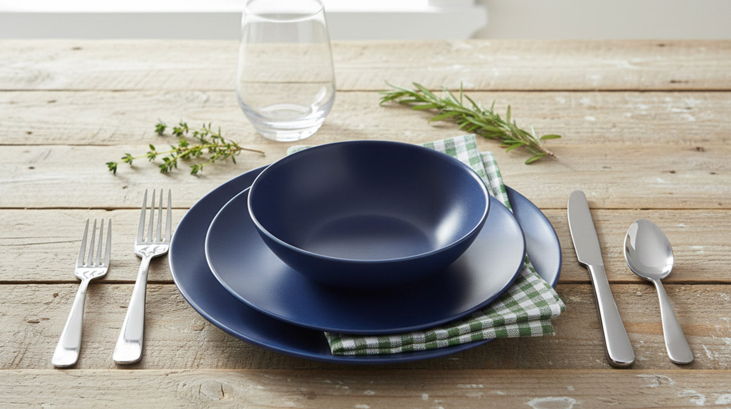 Indigo Stoneware Collection