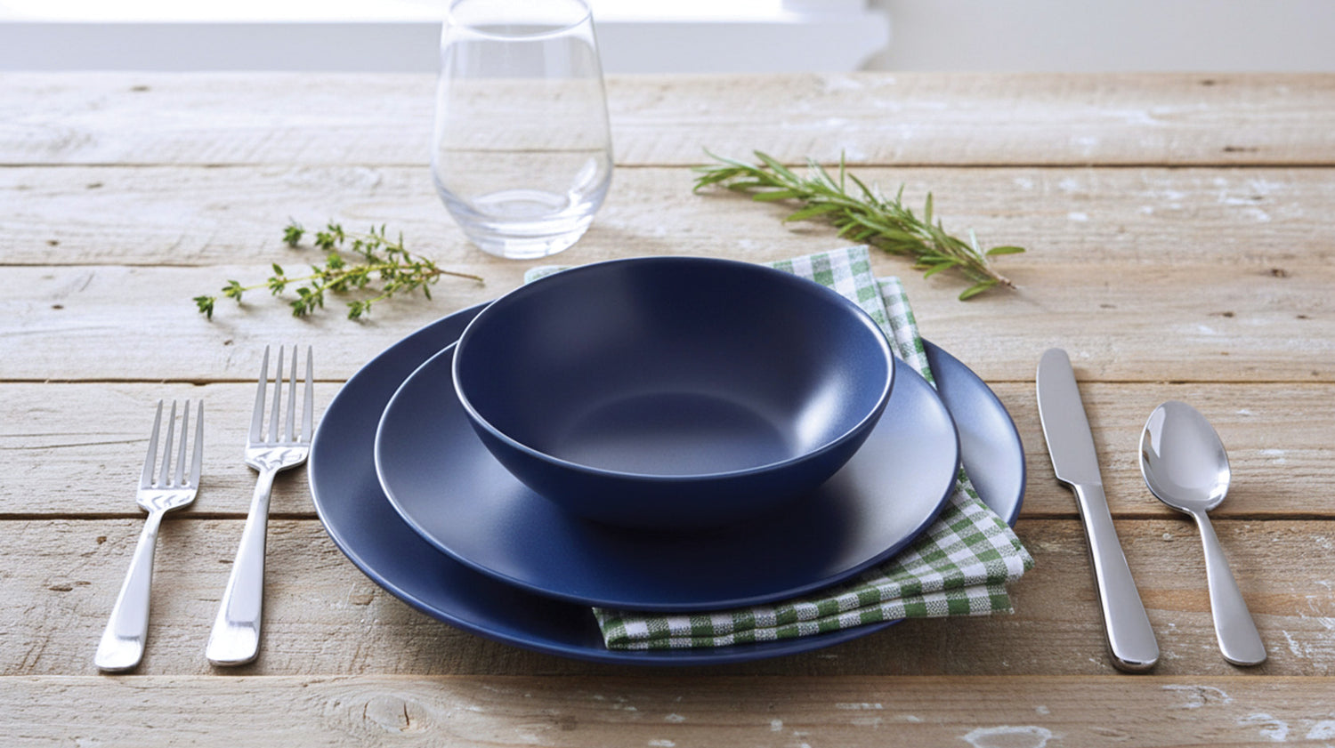 Indigo Stoneware Collection
