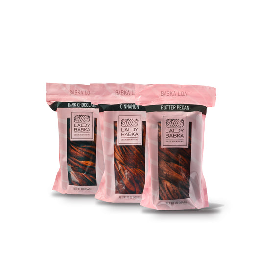 Best Sellers Set - 3 Babka Loaves